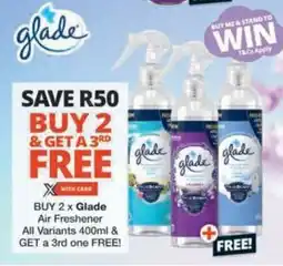 Checkers Hyper Glade Air Freshener offer