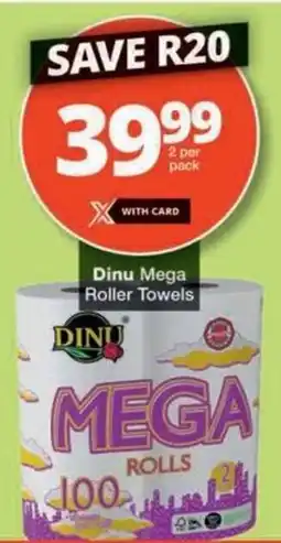 Checkers Hyper Dinu Mega Roller Towels offer