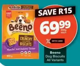 Checkers Hyper Beeno Dog Biscuits All Variants offer