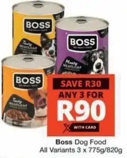 Checkers Hyper Boss Dog Food All Variants offer