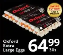 Oxford Freshmarket Oxford Extra Large Eggs offer