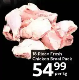Oxford Freshmarket Fresh Chicken Braai Pack offer
