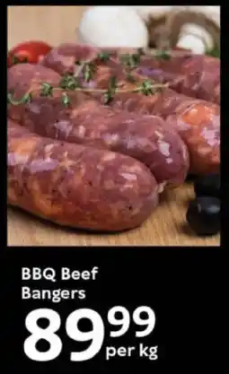 Oxford Freshmarket BBQ Beef Bangers offer