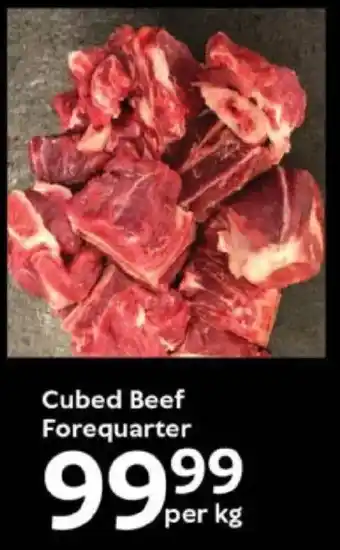Oxford Freshmarket Cubed Beef Forequarter offer