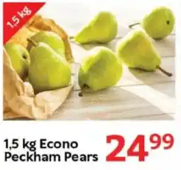 Oxford Freshmarket Econo Peckham Pears offer