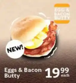 Oxford Freshmarket Eggs & Bacon Butty offer
