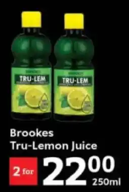 Oxford Freshmarket Brookes Tru-Lemon Juice offer