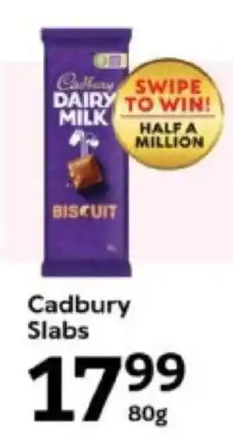 Oxford Freshmarket Cadbury Slabs offer