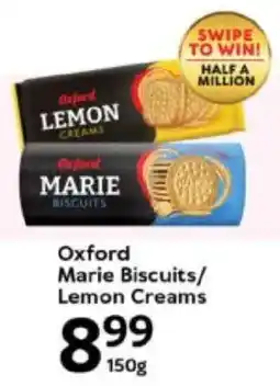 Oxford Freshmarket Oxford Marie Biscuits/ Lemon Creams offer