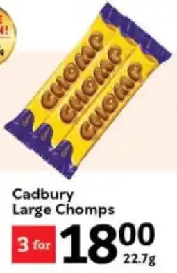 Oxford Freshmarket Cadbury Large Chomps offer