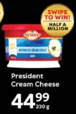 Oxford Freshmarket President Cream Cheese offer