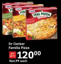 Oxford Freshmarket Dr Oetker Familia Pizza offer