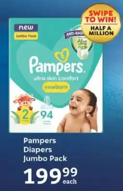 Oxford Freshmarket Pampers Diapers Jumbo Pack offer