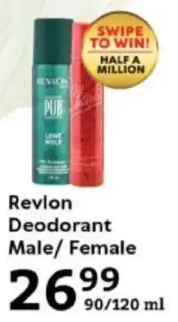 Oxford Freshmarket Revlon Deodorant Male/ Female offer