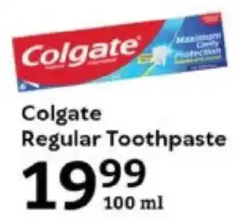 Oxford Freshmarket Colgate Regular Toothpaste offer