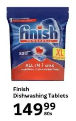 Oxford Freshmarket Finish Dishwashing Tablets offer