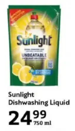 Oxford Freshmarket Sunlight Dishwashing Liquid offer