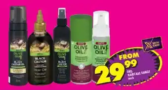Shoprite Ors haircare range offer