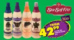 Shoprite Sta-sof-fro haircare range offer