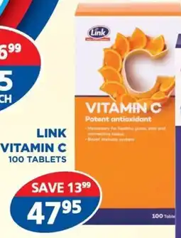 Link Pharmacy Link Vitamin C offer