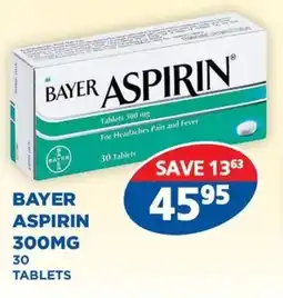 Link Pharmacy Bayer aspirin 300mg offer