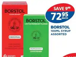 Link Pharmacy Borstol syrup assorted offer