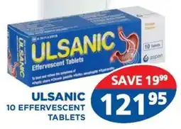 Link Pharmacy Ulsanic 10 effervescent tablets offer