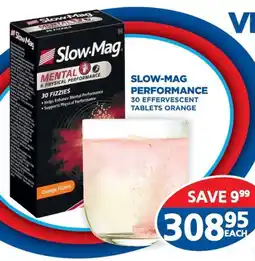Link Pharmacy Slow-mag performance 30 effervescent tablets orange offer