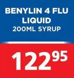 Link Pharmacy Benylin 4 flu liquid syrup offer