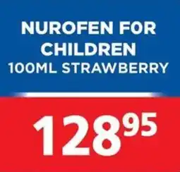 Link Pharmacy Nurofen for children strawberry offer