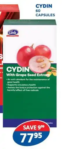 Link Pharmacy Link cydin capsules offer