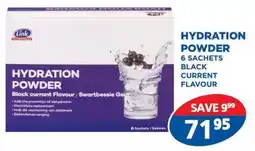 Link Pharmacy Link hydration powder 6 sachets black current flavour offer