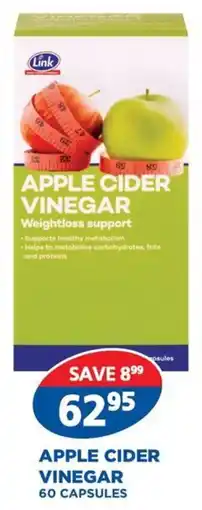 Link Pharmacy Link apple cider vinegar offer