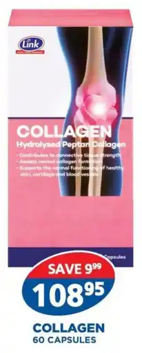 Link Pharmacy Link collagen 60 capsules offer