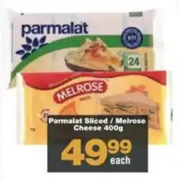 Check Star Parmalat Sliced/ Melrose Cheese offer