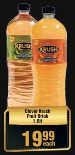 Check Star Clover Krush Fruit Drink offer