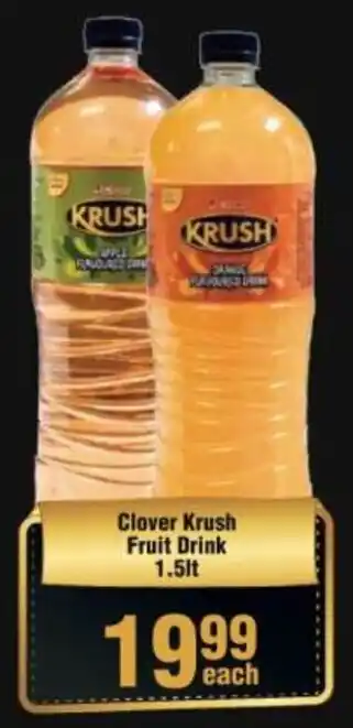Check Star Clover Krush Fruit Drink offer