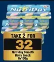 Check Star Nutriday Smooth Dairy Snack offer