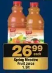 Check Star Spring Meadow Fruit Juice offer