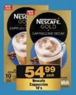 Check Star Nescafe Cappuccino offer