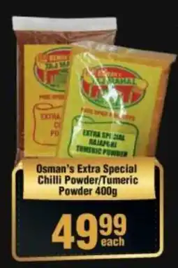 Check Star Osman's Extra Special Chilli Powder/ Tumeric Powder offer