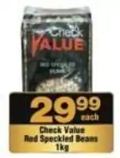 Check Star Check Value Red Speckled Beans offer