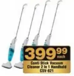 Check Star Conti Stick Vacuum Cleaner 2 in 1 Handheld offer
