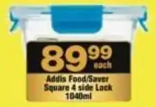 Check Star Addis Food/ Saver Square 4 side Lock offer
