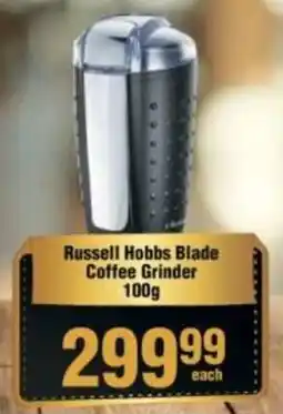 Check Star Russell Hobbs Blade Coffee Grinder offer