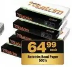 Check Star Rotatrim Bond Paper offer