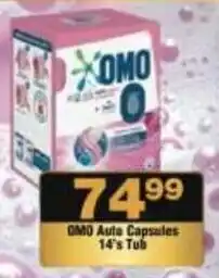 Check Star OMO Auto Capsules Tub offer