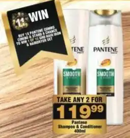 Check Star Pantene Shampoo & Conditioner offer