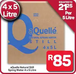 Pick n Pay Hypermarket aQuelle Natural Still Spring Water offer