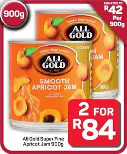 Pick n Pay Hypermarket All Gold Super Fine Apricot Jam offer
